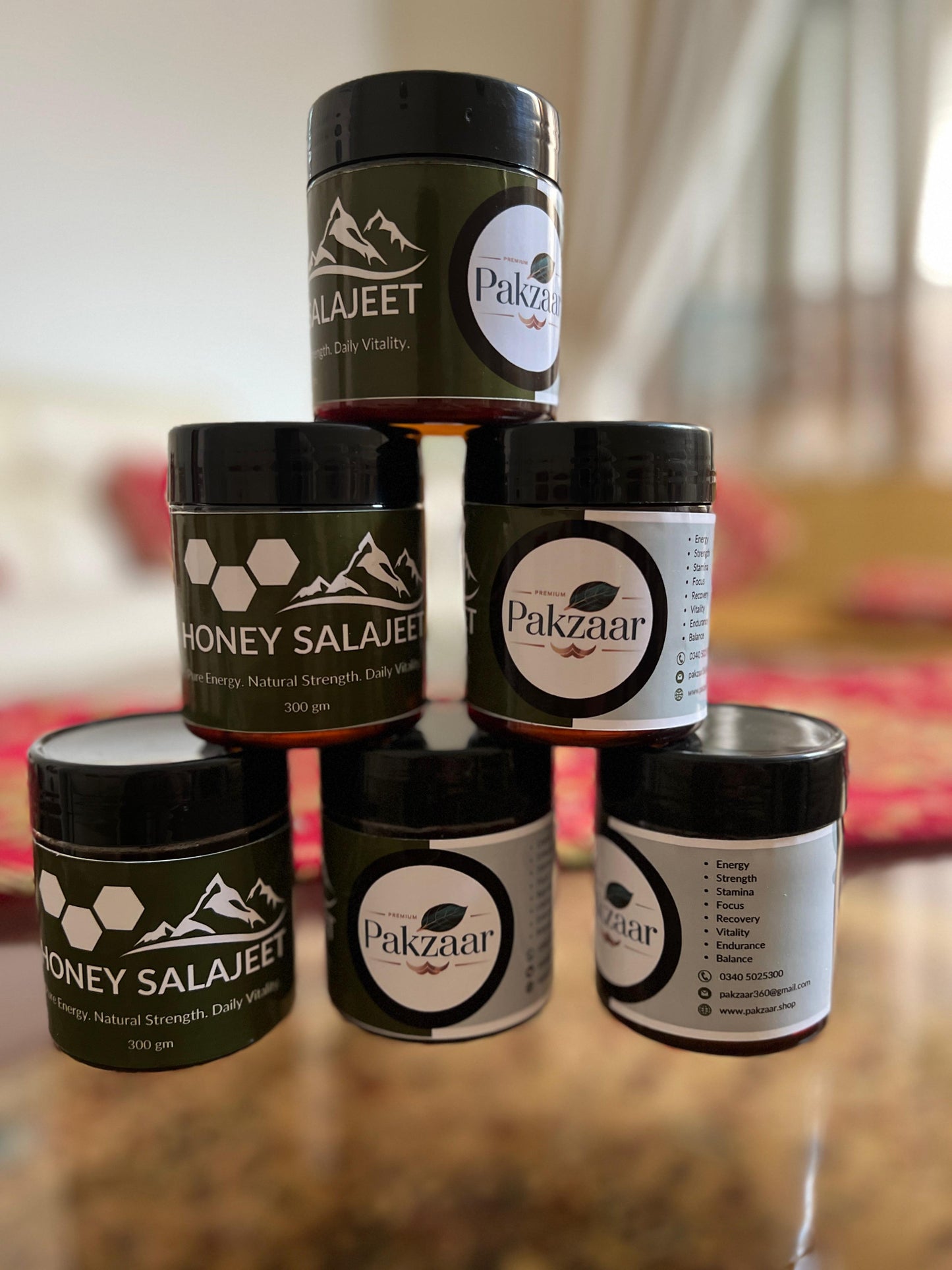 Honey Salajeet – Pure Himalayan Honey Infused with Gold Graded Salajeet (Shilajit)