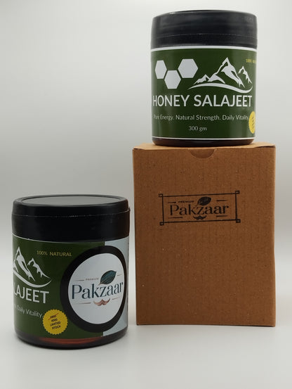 Honey Salajeet – Pure Himalayan Honey Infused with Gold Graded Salajeet (Shilajit)