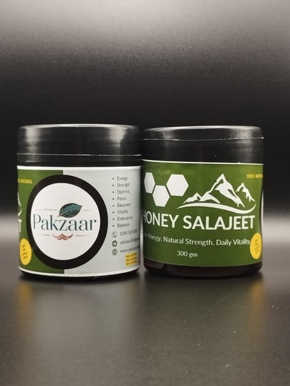 Honey Salajeet – Pure Himalayan Honey Infused with Gold Graded Salajeet (Shilajit)